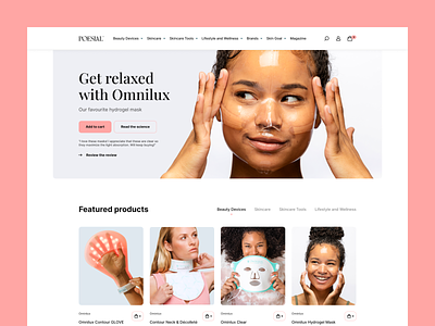 New Case Study – Poesial (Ecommerce) beauty casestudy commerce design ecommerce ui