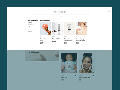 New Case Study – Poesial (Ecommerce) beauty case case study design desktop menu ecommerce menu open menu search menu ui