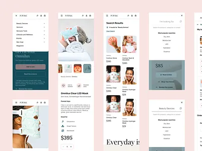 New Case Study – Poesial (Ecommerce) beauty beauty case study beauty commerce case study design mobile commerce mobile design mobile menu mobile version ui