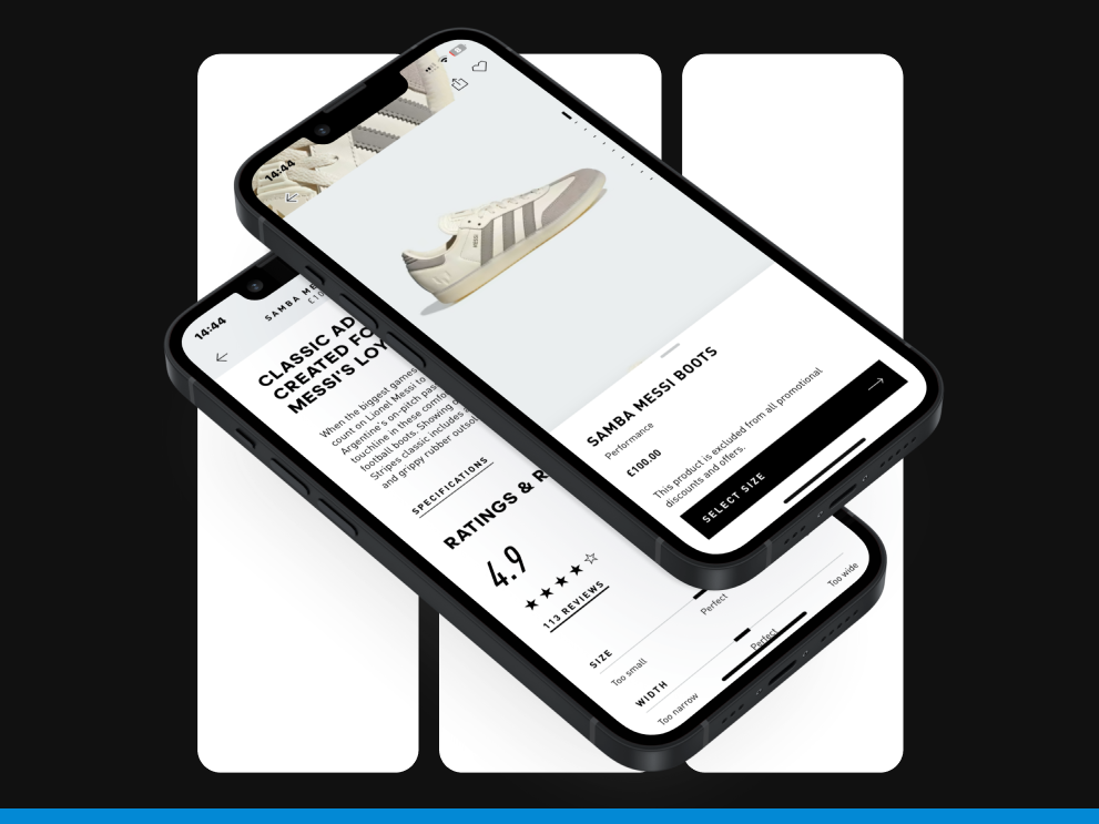 Adidas adidas mobileapp sport ui