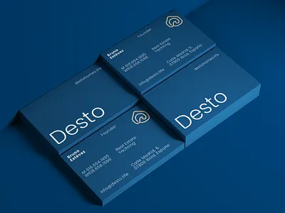 Desto Branding branding design desto elegant home house identity logo logomark mark minimal real estate realestate rich spg symbol ui wave yacht