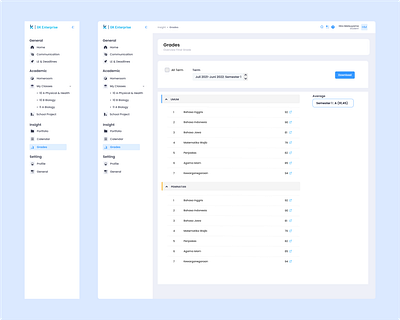 Gradebook - Grade app branding design grade gradebook graphic design illustration logo typography ui ux vector
