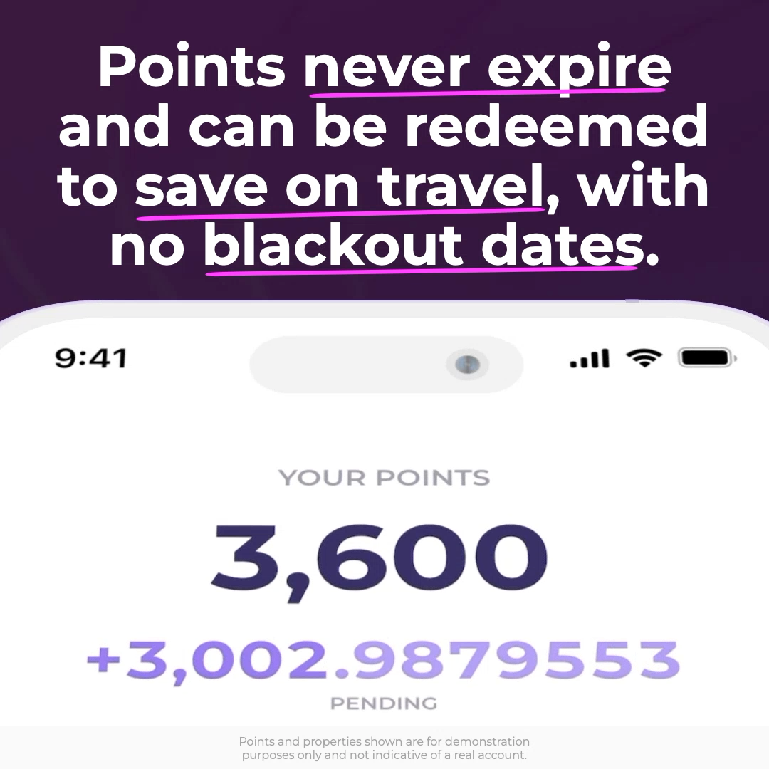 Max Travel - Watch Your Points Grow! 3d animation app ios iphone travel ui