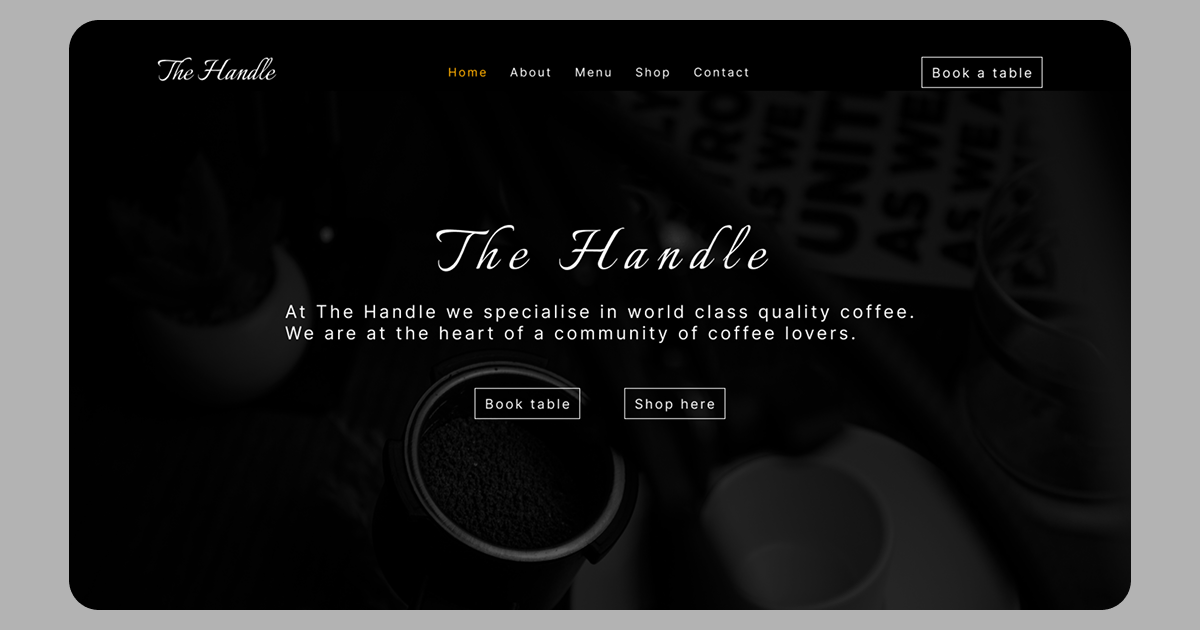 Example of Website Design