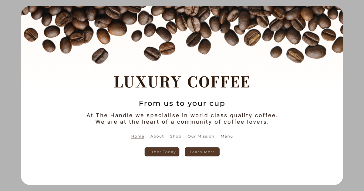 Example of Website Design