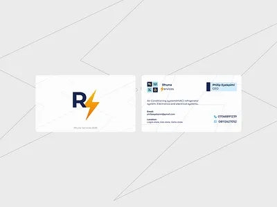 Business Card Design graphic design