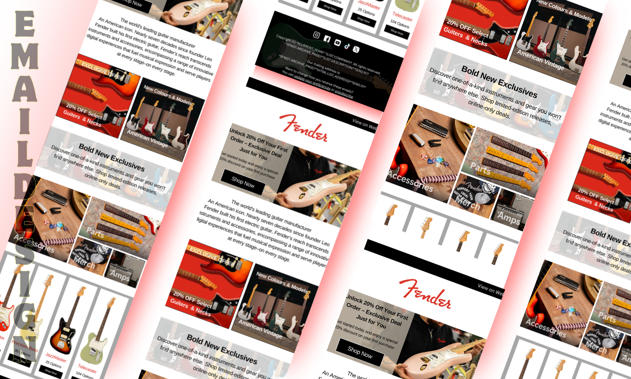 Email Template Design for Tender advertising automation branding design design email campaign design email design email marketing email template email template design graphic design klaviyo klaviyo email design landing page design mailchimp mailchimp email template newsletter design photoshop design popup form design signup form design template design