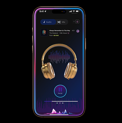 Music App Design Concept