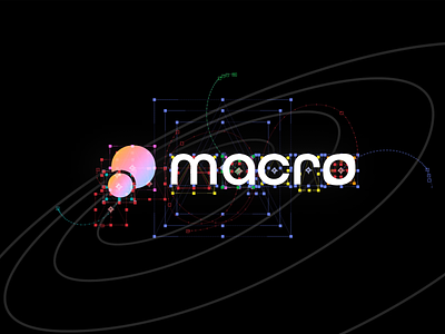 Macro – Logo Animation behind the scenes animated logo branding crypto logo animation logotype