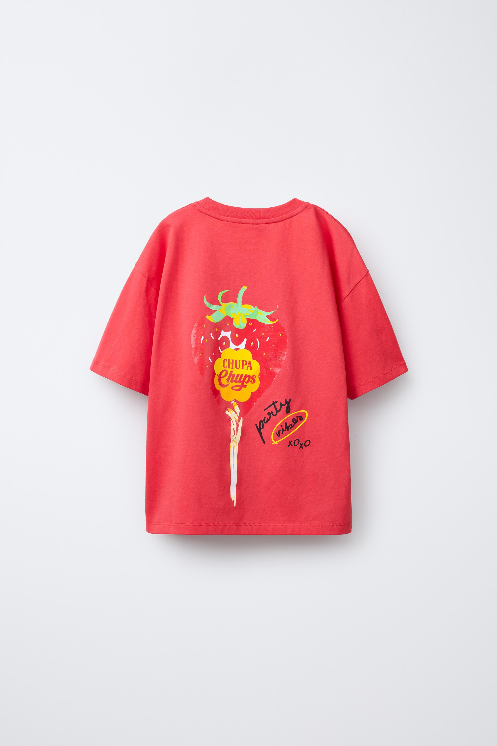 Chupa Chups Tunic Shirt - Strawberry main image 1