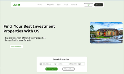Modern Real Estate Website Design - Figma uiux design trends