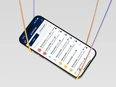 Health CRM App SaaS Project UX/UI Design android app design crm graphic design health health tech ios mobile design saas ui ui design