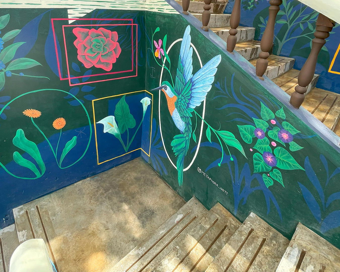 Murales Muruhuay, Tarma, Perú, 2025. mural wall