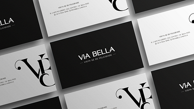 Brand Identity Via Bella branding fashion graphic design logo sale typography
