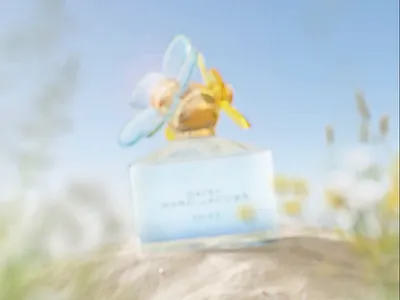 MARC JACOBS DAISY SKIES 3d advertising animation art beauty beauty brands branding commercial design marc jacobs motion graphics perfume video
