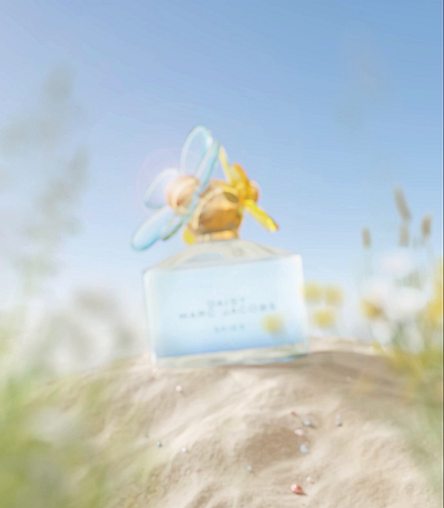 MARC JACOBS DAISY SKIES 3d advertising animation art beauty beauty brands branding commercial design marc jacobs motion graphics perfume video
