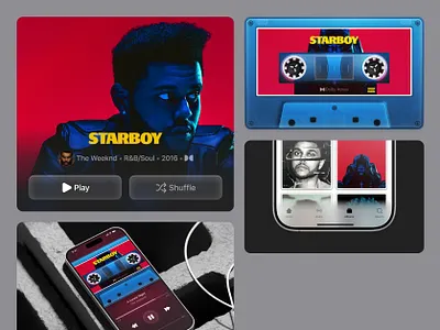 Exploring music apps with cassettes app music ui ux