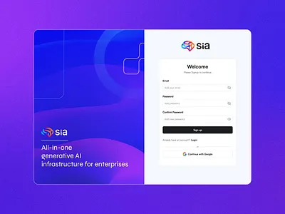 Designing the Future of Work with AI – Meet SIA 🚀 3d 3ddesign animation blender branding dashboard design graphicdesign illustration isometricdesign logo mobileapp motiongraphics productdesign responsivedesign techillustration ui uiuxdesign ux uxmotion