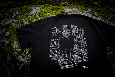 Schrödinger’s Swag apparel black branding cat graphic design merch schrödinger shopper shredinger tshirt кот мерч пишун антон физика физики шутят шредингер