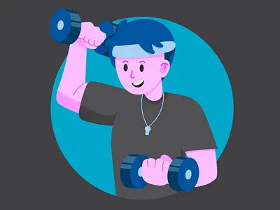 Looping Character Animation after effects animation branding design graphic design illustration motion graphics photoshop social media