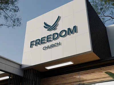 Freedom Church - Brand/Visual Guidelines brand design brand identity brand identity design branding church church graphics design illustration logo logo design logo designer sermon sermon series signage