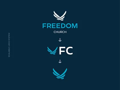 Freedom Church - Brand/Visual Guidelines brand design brand identity brand identity design branding church church graphics design illustration logo logo design logo designer sermon sermon series