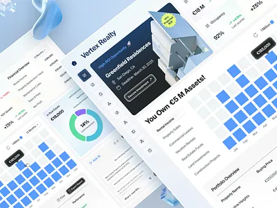 Real Estate Website Dashboard Design dashboard design e commerce estate property management real estate real estate agency real estate dashboard design real estate ui real estate website realestate realtor saas saas dashboard saas design sales dashboard