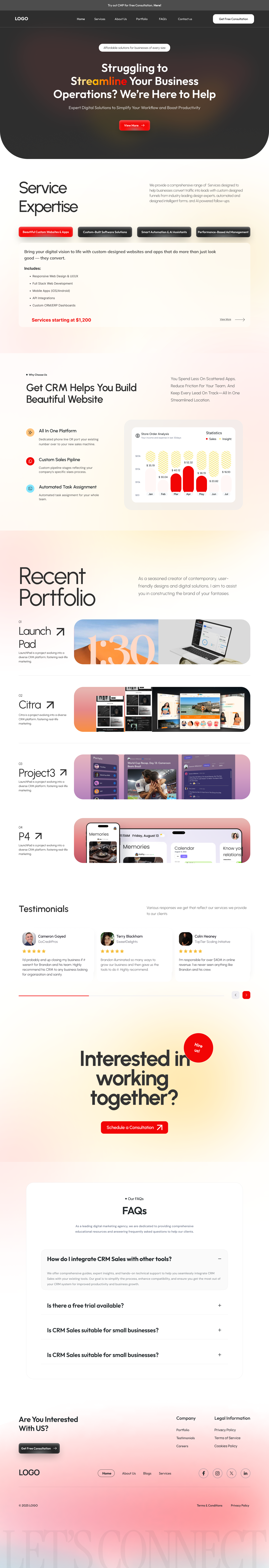 Example of Website Design