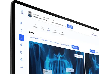 Dental Diagnostic | AI | X-ray Assistant ai app crm dashboard dentist dentistcare doctor ehealth figma health healthcare mobile app patient saas uxui design web app xray