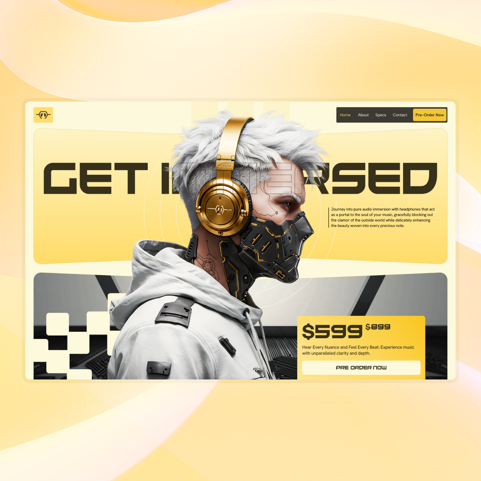 Example of Modern Website Design