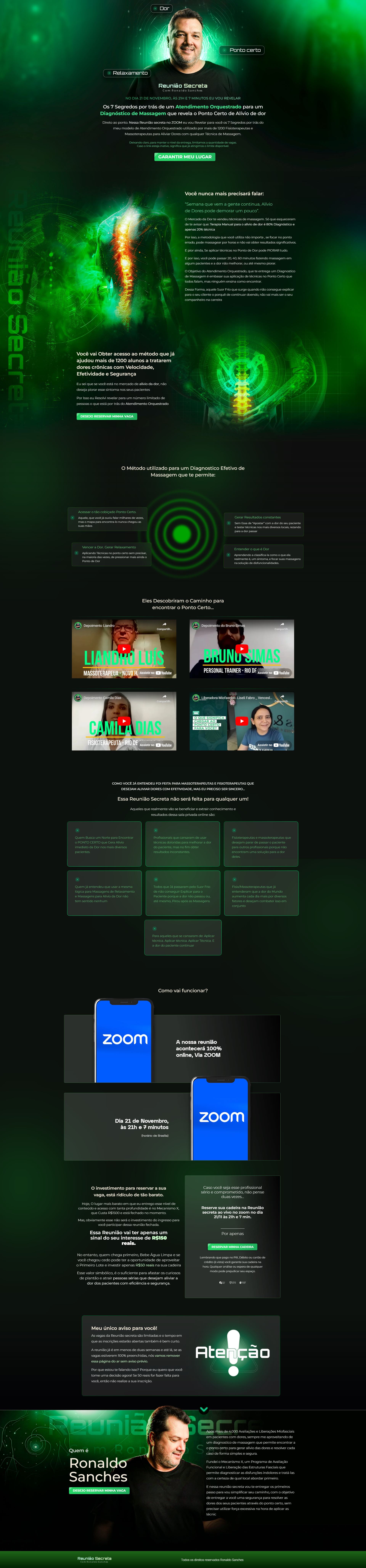 Landing page - physiotherapy landing page massage therapy physiotherapy website