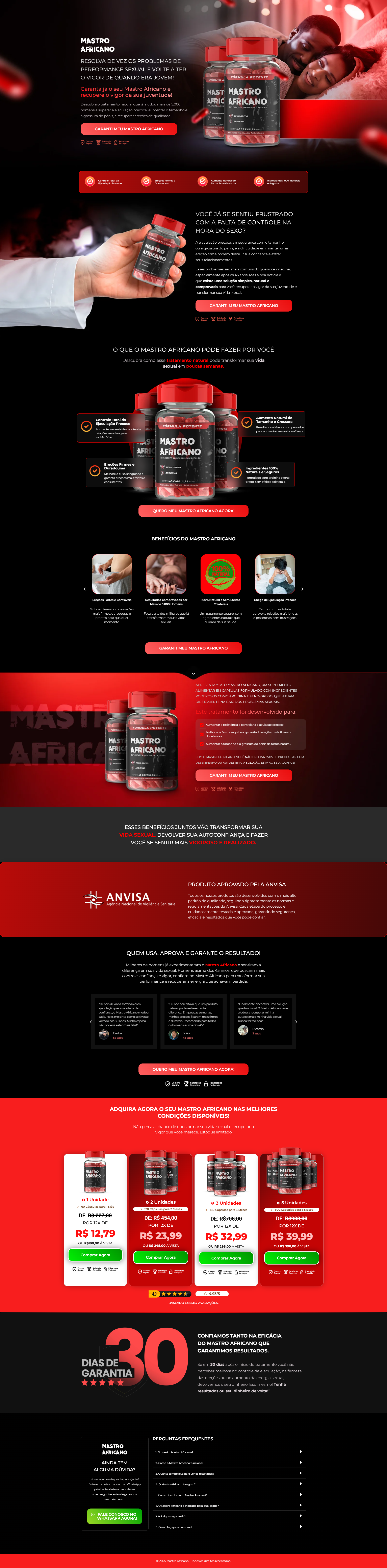 landing page - capsule capsule landing page suplement