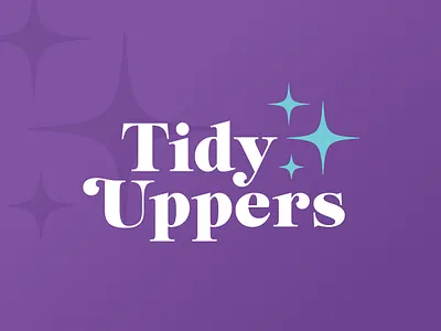 Cleaning Service Branding branding clean cleaning cleaning service graphic design logo maid modern organize packaging purple sparkle tidy