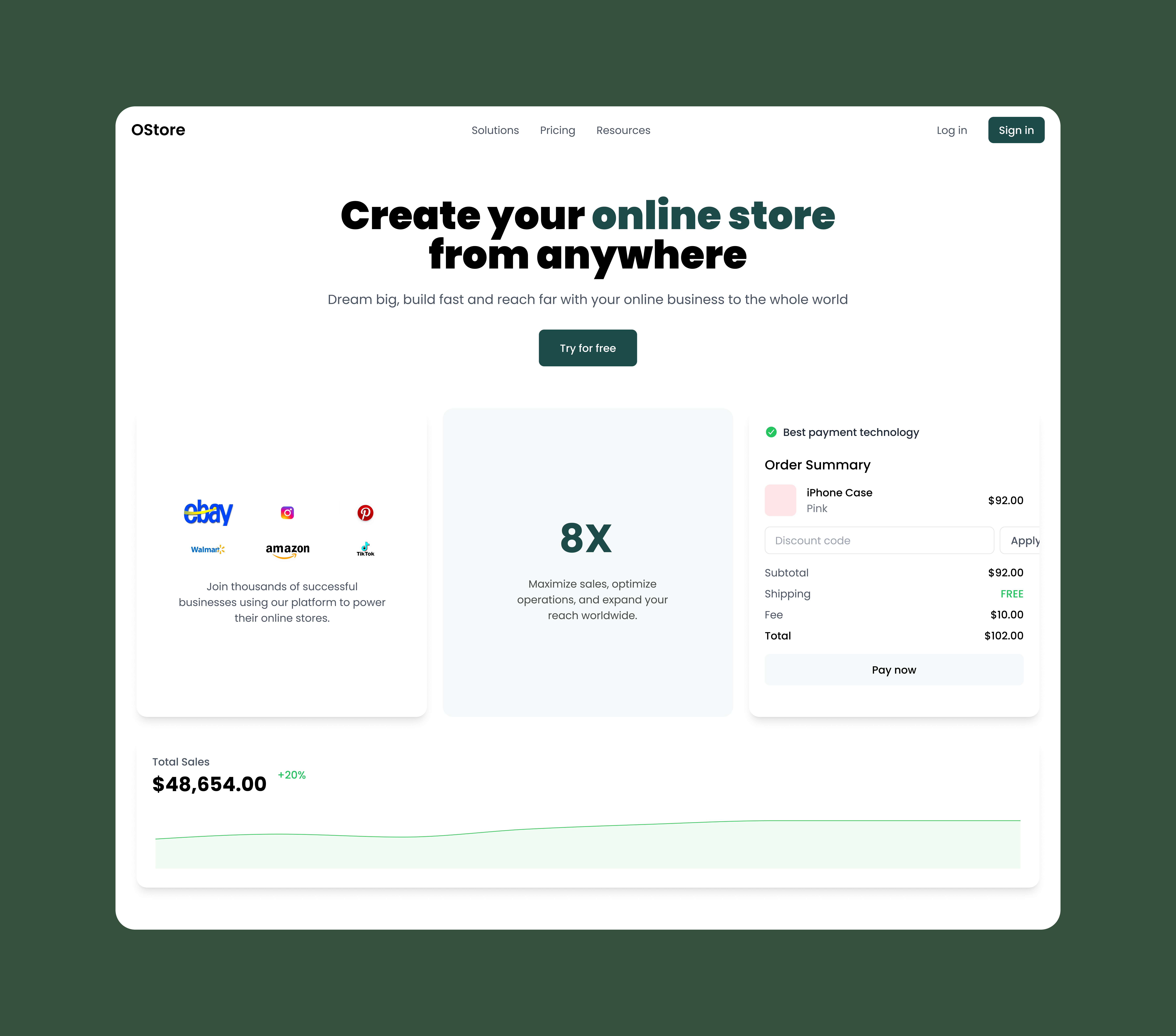 Example of Complete Web UI UX Design