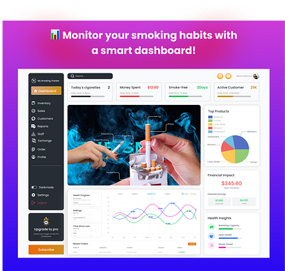 🧠Design That Informs. Data That Heals. A Smart Dashboard branding dashboard design design illustration landing page design mobaile mobaile app design mobile app design motion graphics saas landing page design ui uiux web page design