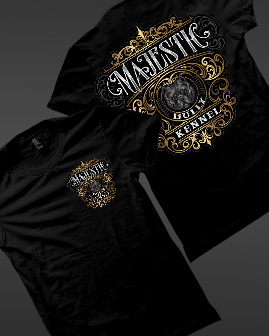 Example of Vintage Logo, Tattoo Lettering