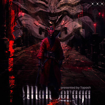 Cold_Bloody Samurai branding graphic design