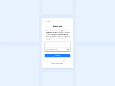 Change Email - Daily Ui challenge change email daily daily ui desigb design email modal popup ui uiux ux webdesign website