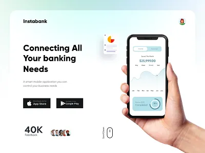 Banking Website Design app design banking website clesn creative design graphic design home page landing page design light mode mobile app modern layout product design trendy website ui design uxui web app website website home page