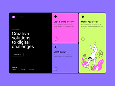 Avantex | Digital Agency adaptive agency branding design digital illustration interface logo responsive ui ux web webdesign