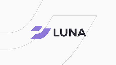 LUNA gymwear | Brand Identity design 3d abstractlogo brandidentity branding businesslogo graphic design gymwear logo logodesign minimallogo visualidentity