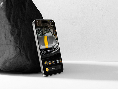Mobile graphic design mockup ui ux