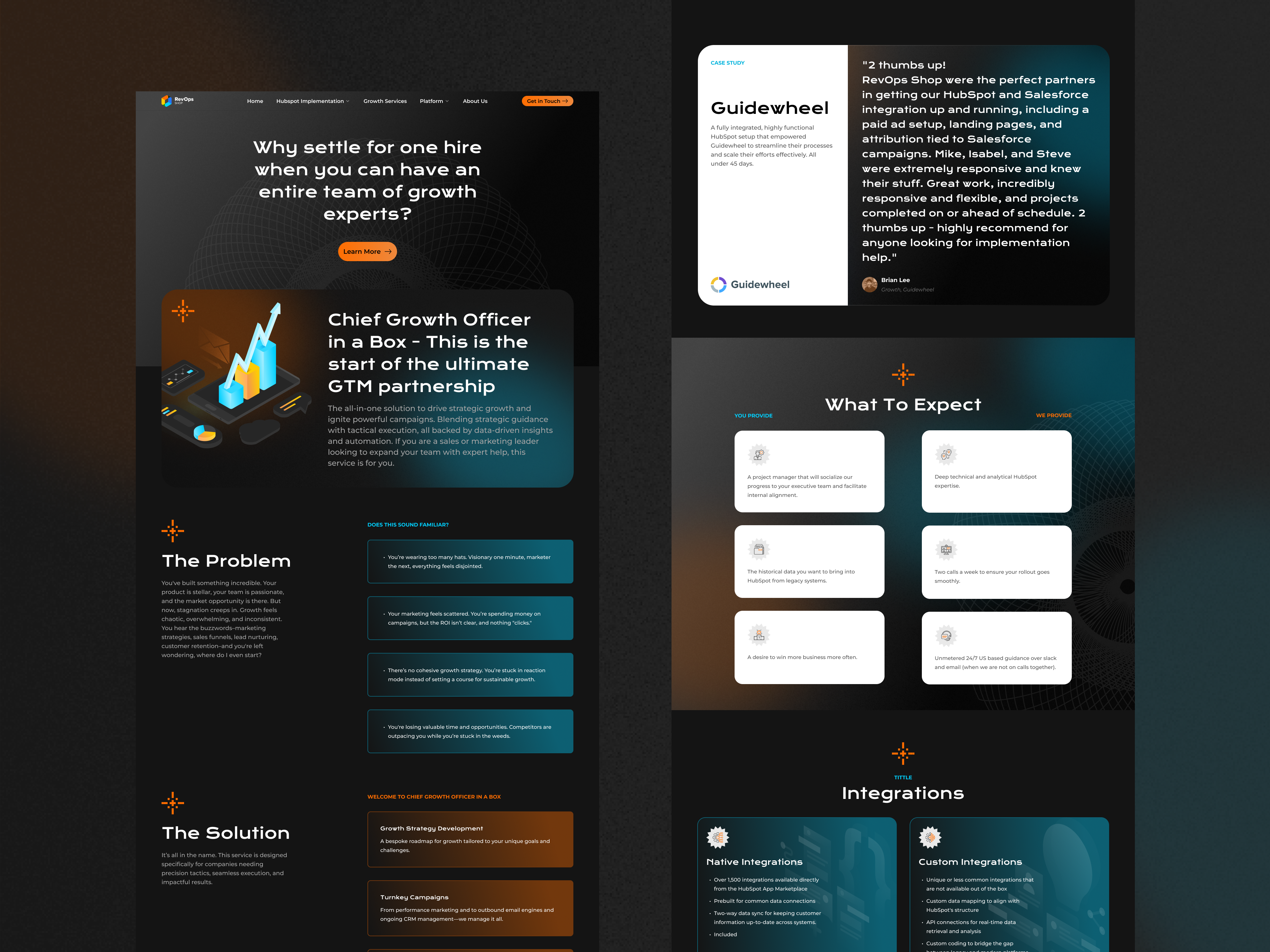Example of Corporate Website Design & Development