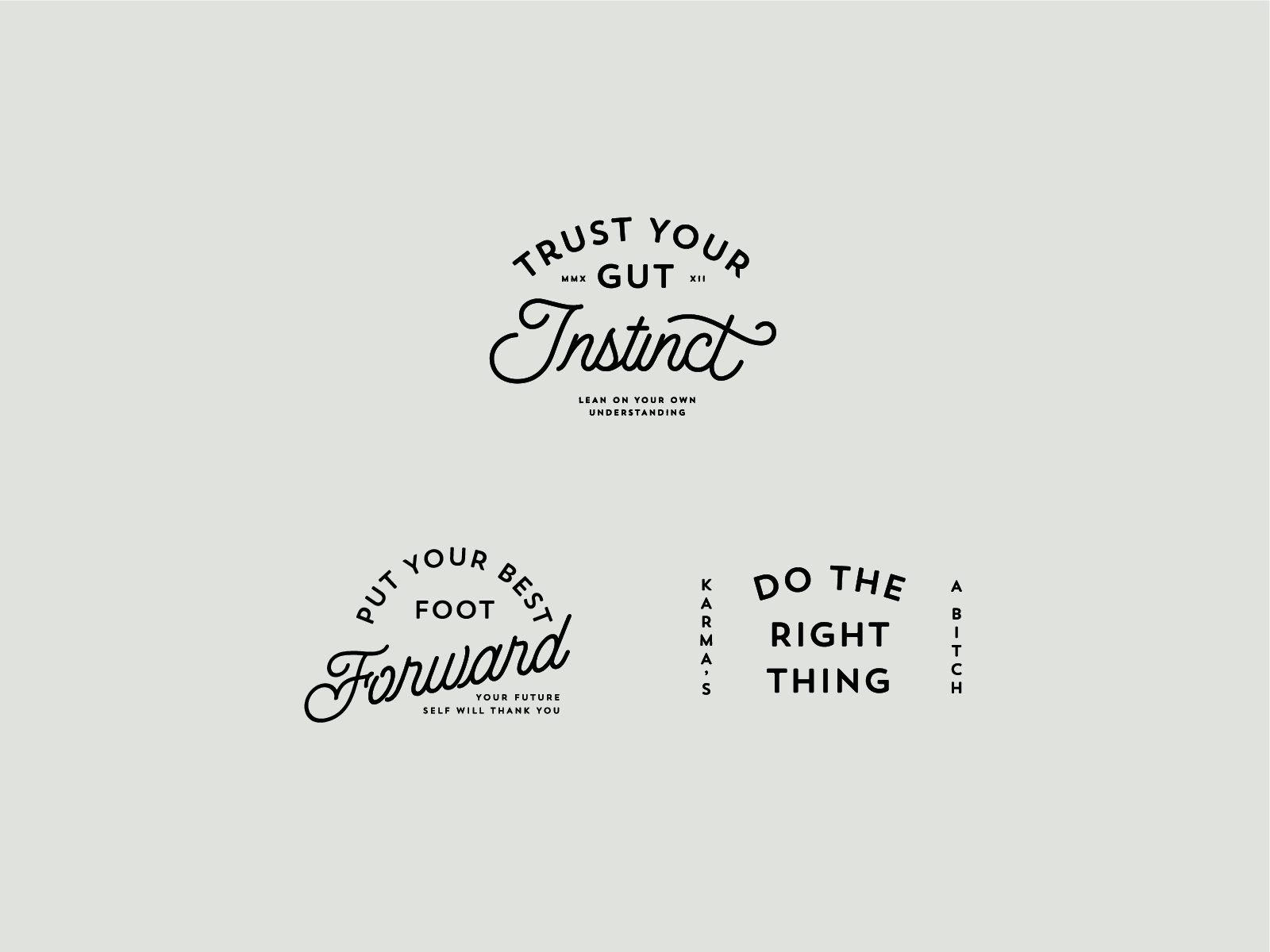 Rules to live by by Rachel Gillespie (Seer Design Co.) on Dribbble