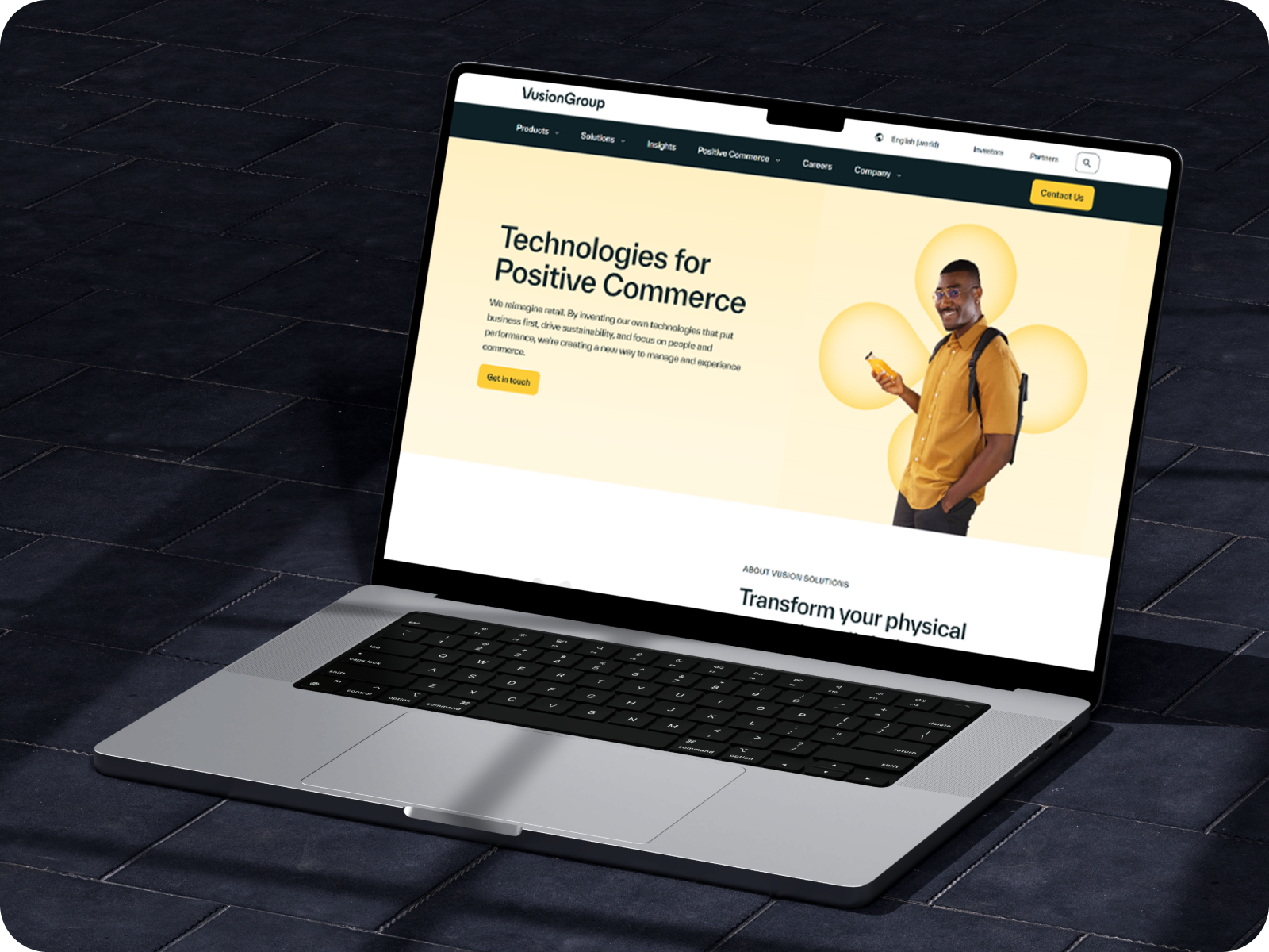 Vusion.com – Enterprise Website Design ai b2b website design enterprise design iot retail technology saas smart solutions ui ux web web design website