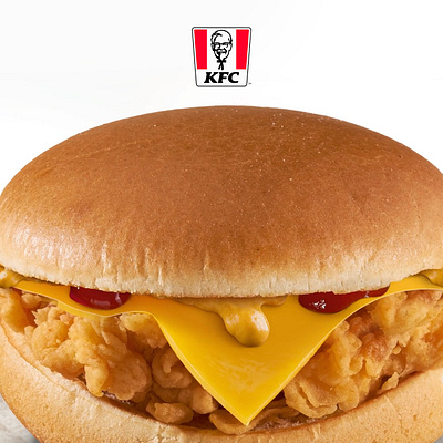 KFC Cheeseburger animation graphic design motion graphics