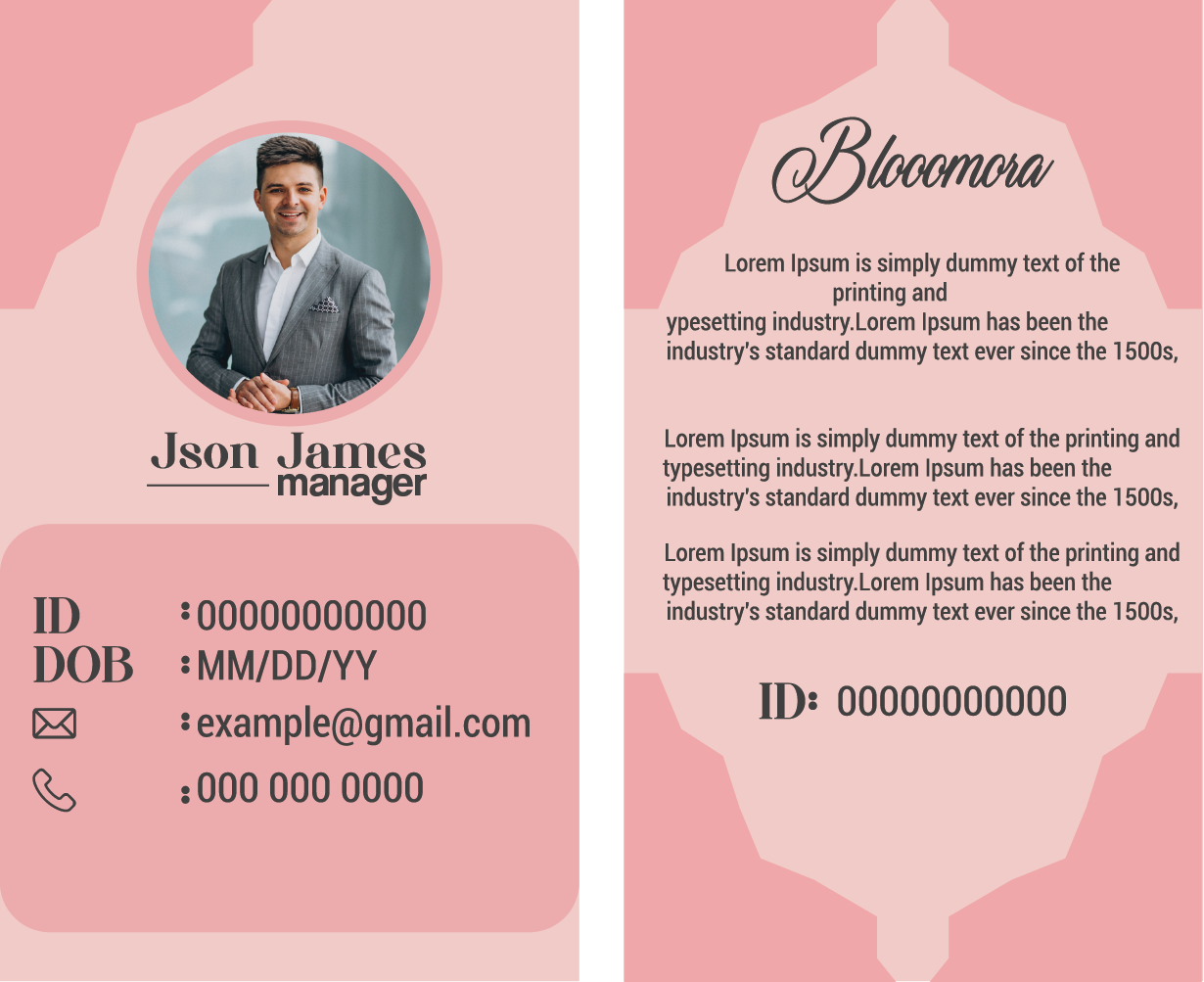 Example of I Will Design Beautiful Stationery Items