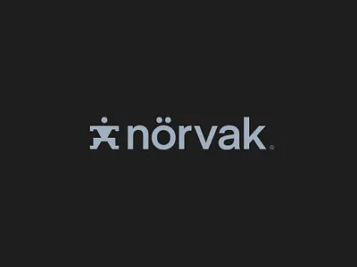 NÖRVAK Logo & Branding branding clean design illustration logo logotype minimal simple typography ui