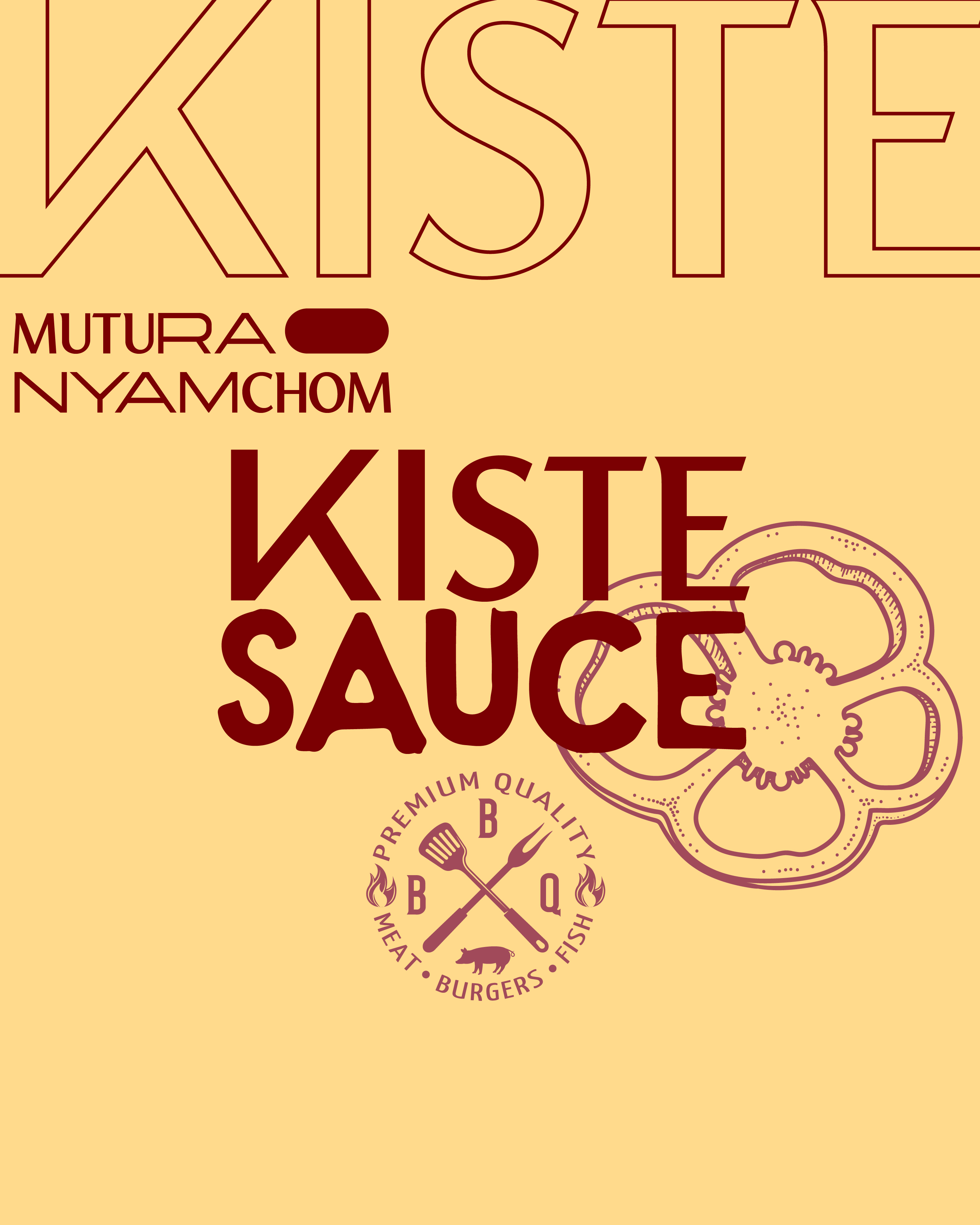 Kiste Sauce brand design branding design graphic design icon illustration logo minimal product packaging ui ux vector