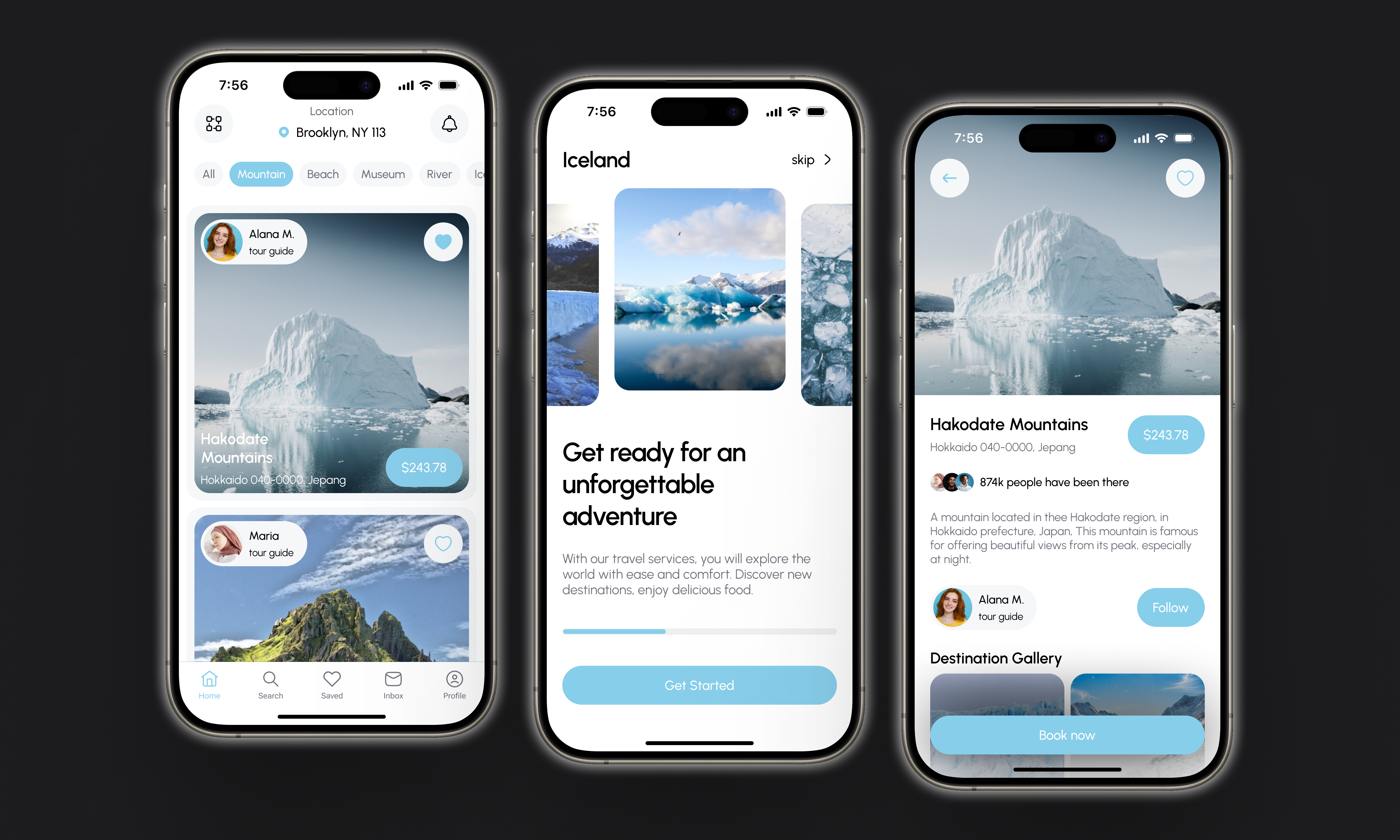 Example of Mobile App UI UX Design With Figma